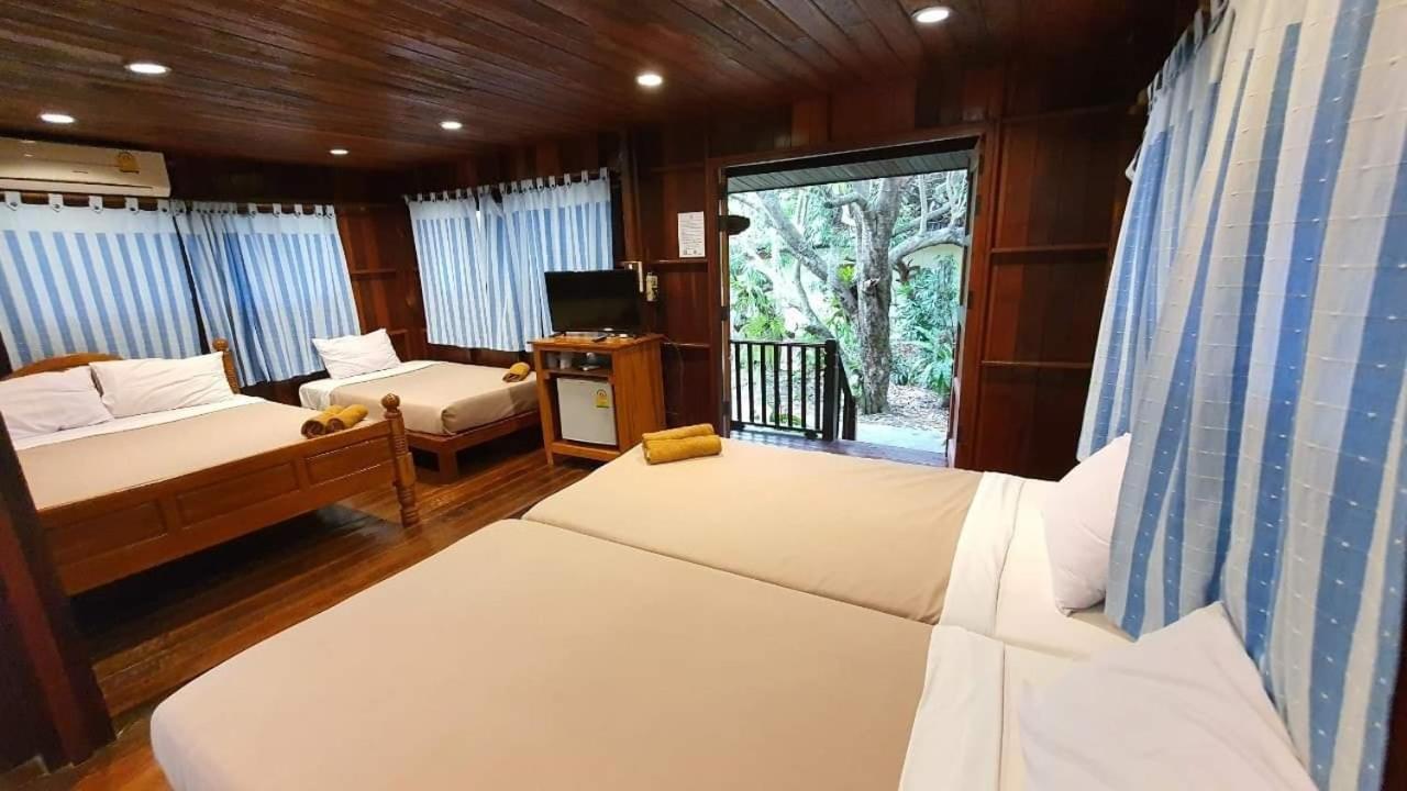 Baansuan Lychee Maeklong Resort Ampawa アムパワー エクステリア 写真